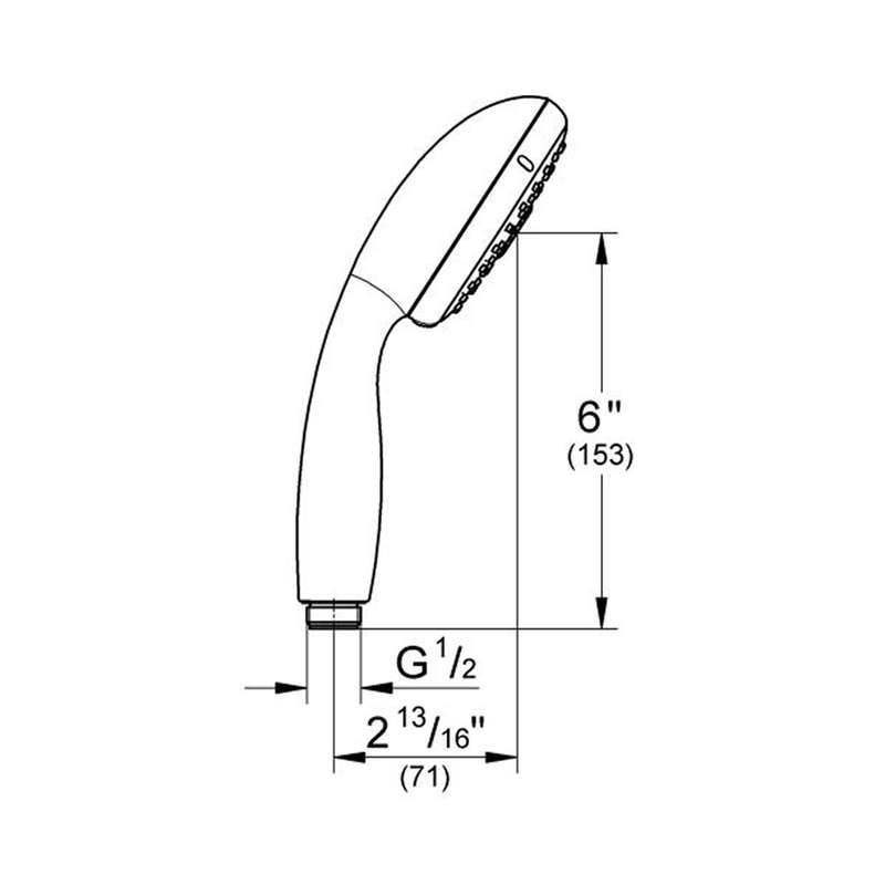 GROHE Tempesta 100 Hand Shower 3 Sprays