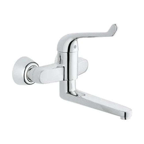 GROHE Euroeco Single Sequential Single Lever Basin Mixer
