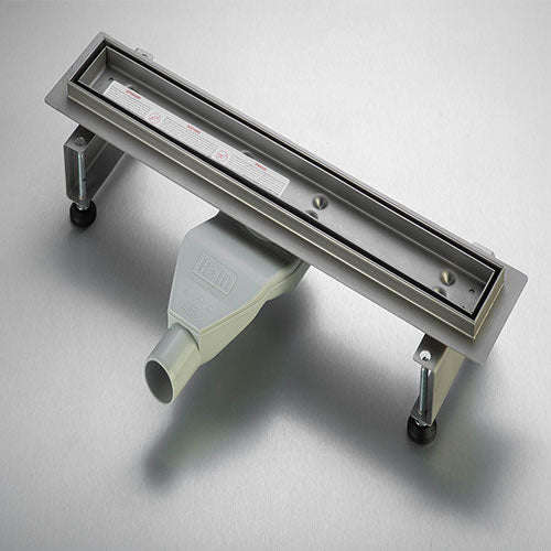 GIO Jewel 500 Shower Channel Tile Insert - Chrome
