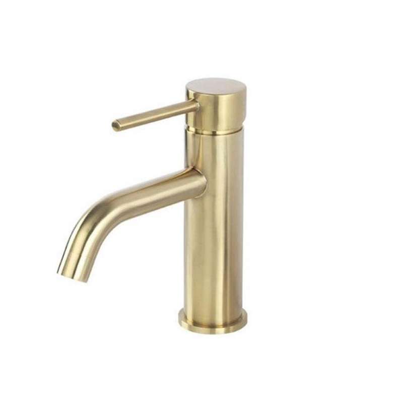 Trendy Taps Short Mixer Brushed Gold