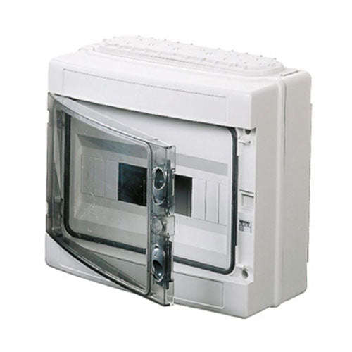 Gewiss 40 CDK Distribution Board - 1x12m Smoked Door IP65