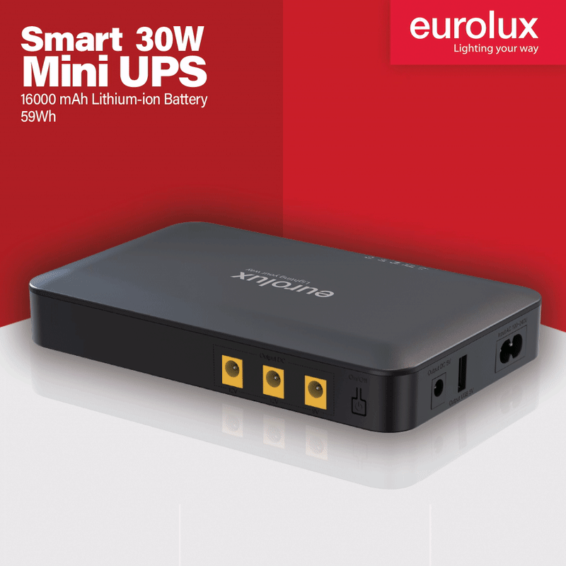 Eurolux Smart 30W Mini UPS