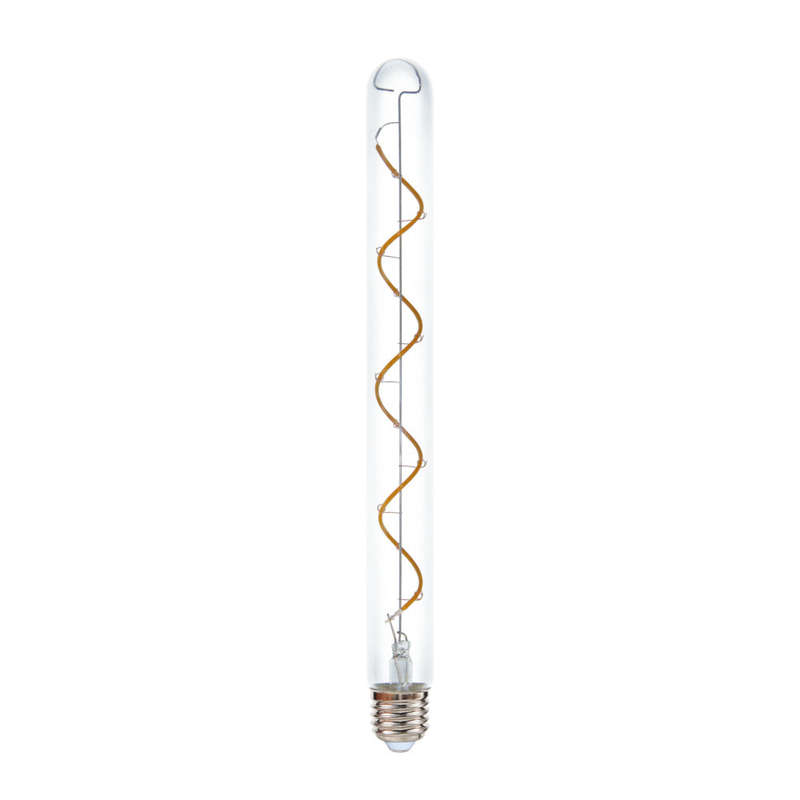 K. Light E27 T30 LED Long Spiral Filament Bulb 4W 320lm 2200K