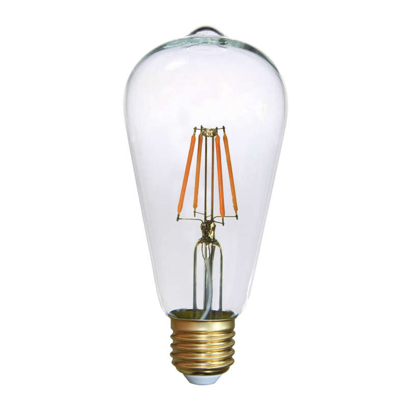 K. Light E27 T64 LED Filament Balloon Bulb 4W