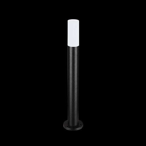 K. Light Modern Bollard - Black