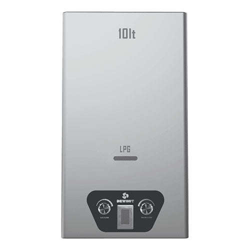 DewHot Stainless Steel Gas Geyser 10Lt