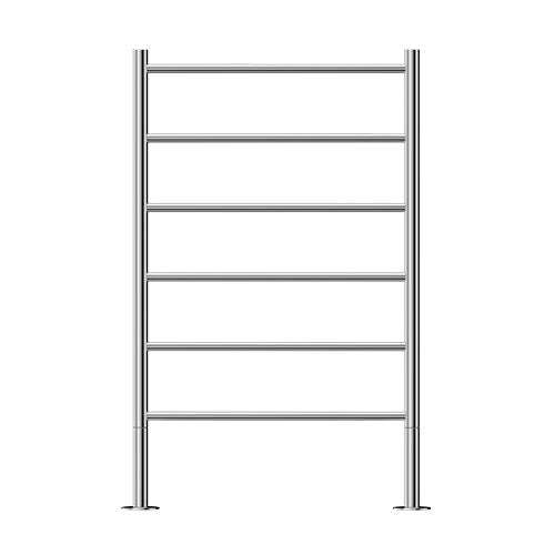 Jeeves Medium Tangent X Freestanding Floor-Mounted Heated Towel Rail