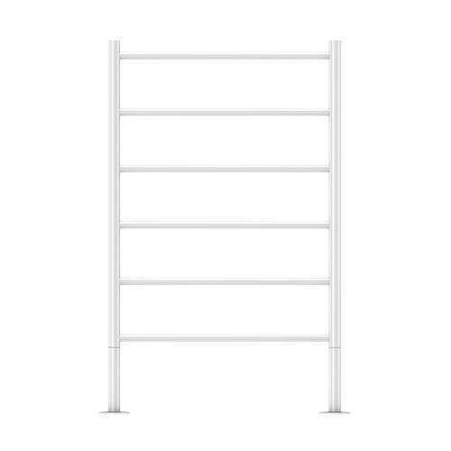 Jeeves Medium Tangent X Freestanding Floor-Mounted Heated Towel Rail