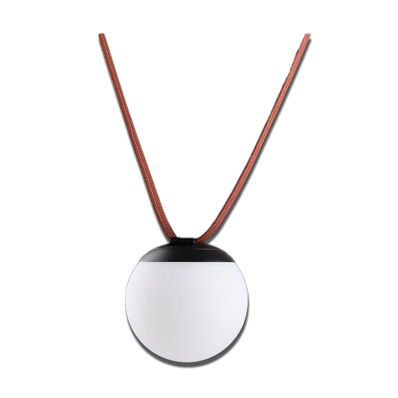 K. Light Aluminium & Plastic Sphere LED Pendant 3000K