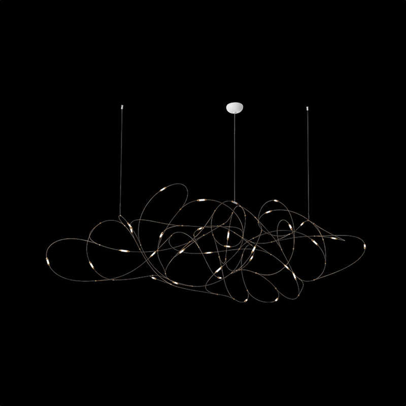 K. Light Firefly Pendant LED 15.5W 2320lm 3000K - Brass