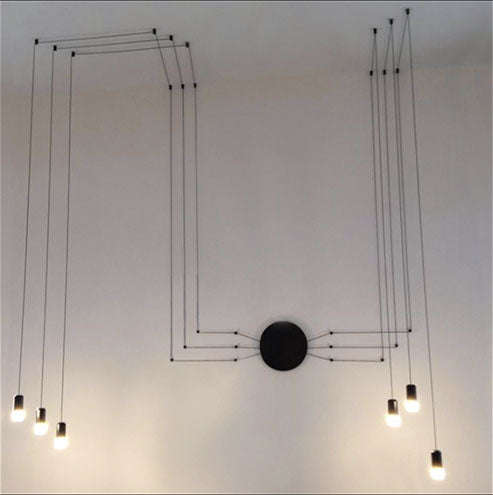K. Light Symmetrical 6 Light LED Wire Fitting
