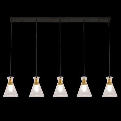 K. Light Cleopatra 5 Light Pendant - Black