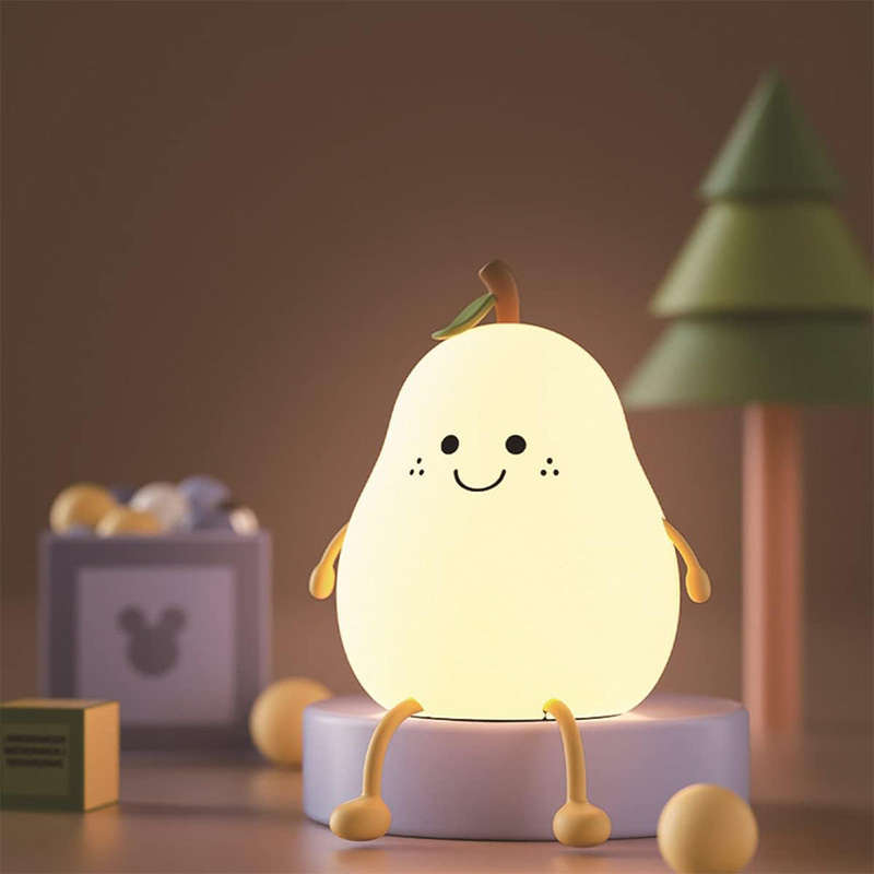 K. Light Kids Pear Rechargeable LED Night Light