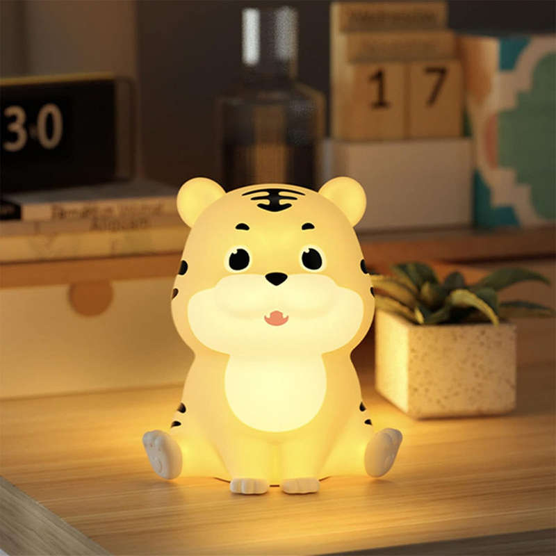 K. Light Kids Tiger Rechargeable LED Night Light