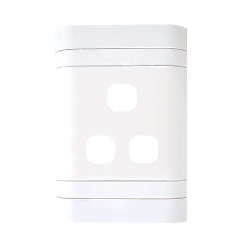 Lesco Cover Strip Cover Plate 3 Module 2 x 4