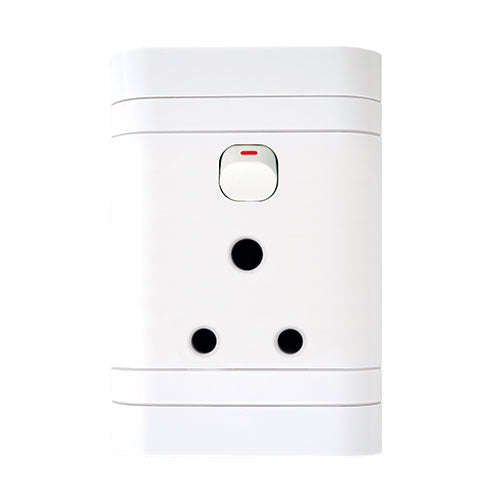 Lesco Cover Strip RSA Socket 2 x 4