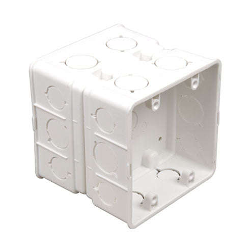 Lesco Clusterloc 2 Back to Back Wall Box 4 x 4