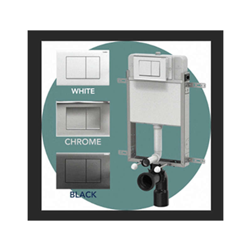 Lecico Concealed Cistern - White