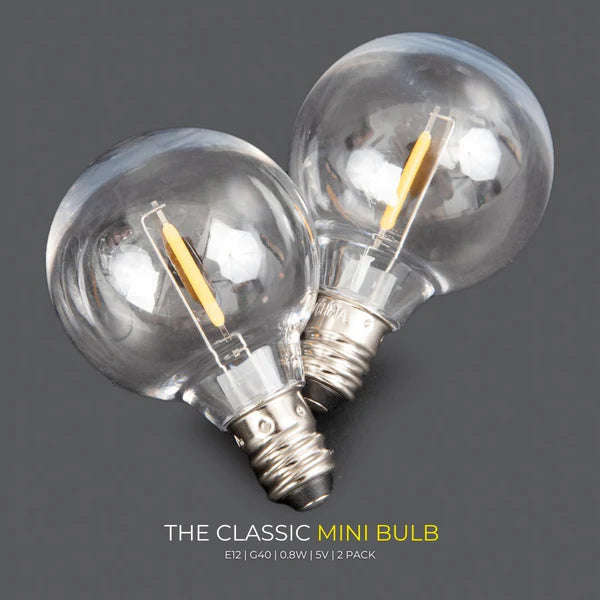 Litehouse Classic Low Voltage Mini LED Replacement Bulb G40 E12 5V