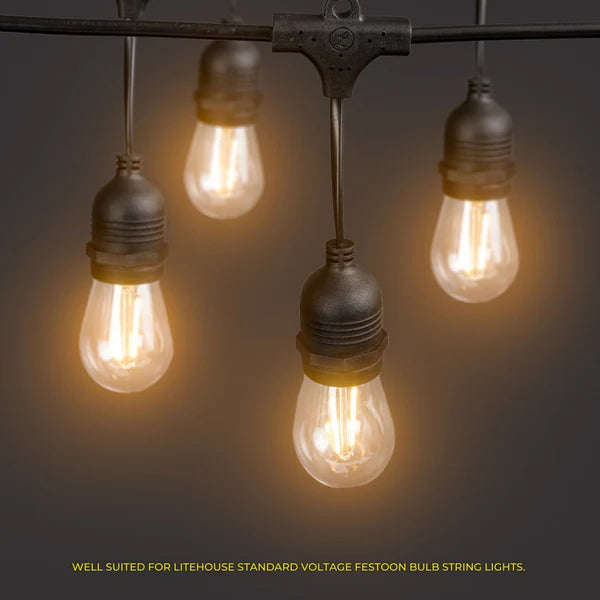 Litehouse Traditional Festoon LED Replacement Bulb E27 220-240V