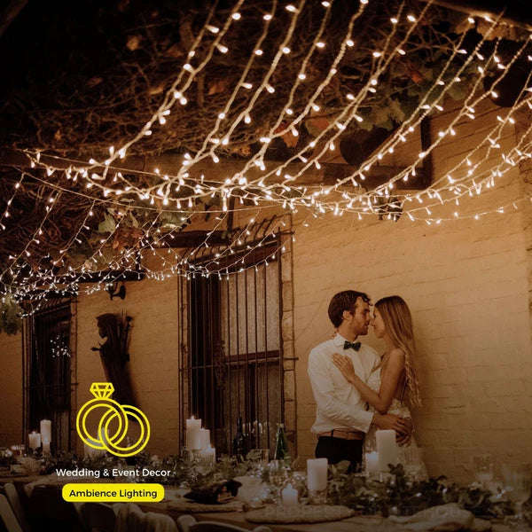 Litehouse Curtain LED Fairy Lights Warm White 2m