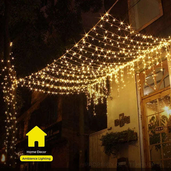 Litehouse Curtain LED Fairy Lights Warm White 2m