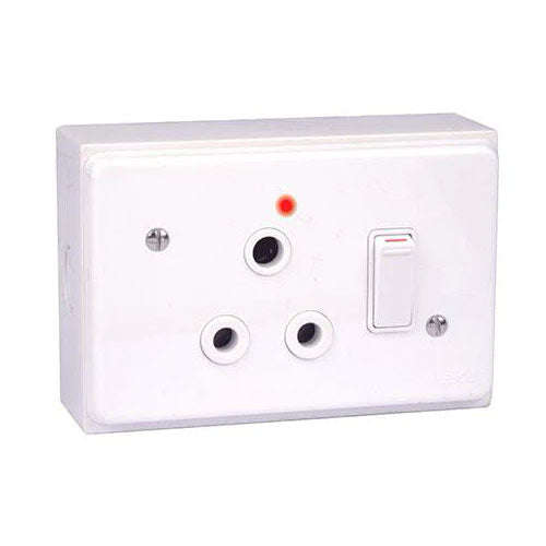 Lesco LSS RSA Socket 2 x 4 - with Extention Box