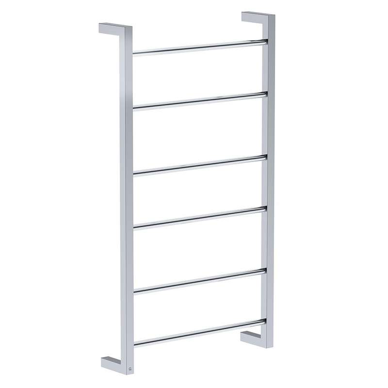LIQUIDRed Virtue Square 6 Bar Ladder Towel Rail