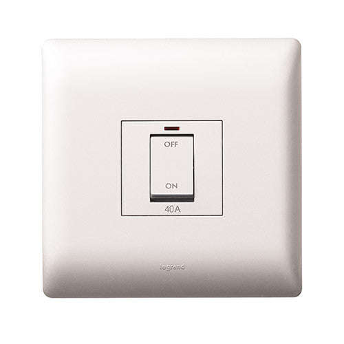 Legrand Ysalis Isolator Switch with LED 40A 4 x 4