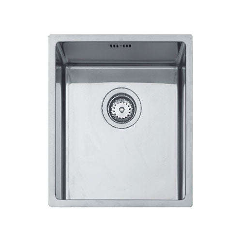 Teka Linea R15 34.40 Single Bowl Undermount Sink - Stainless Steel