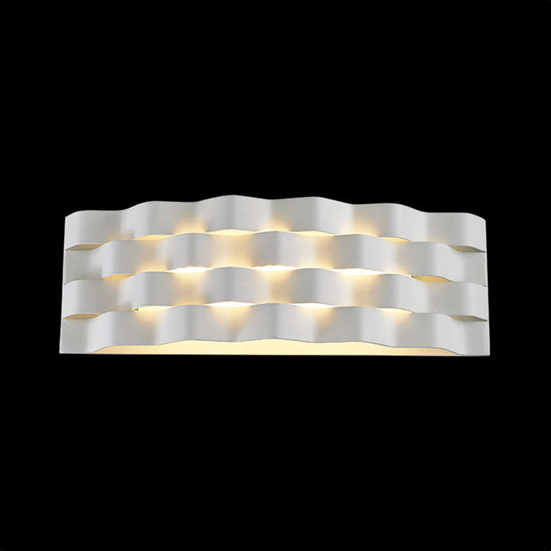 K. Light Large Ripple Wall Light LED 20W 3000K