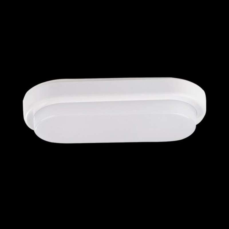 K. Light Oval LED Bulkhead 850lm 6500K