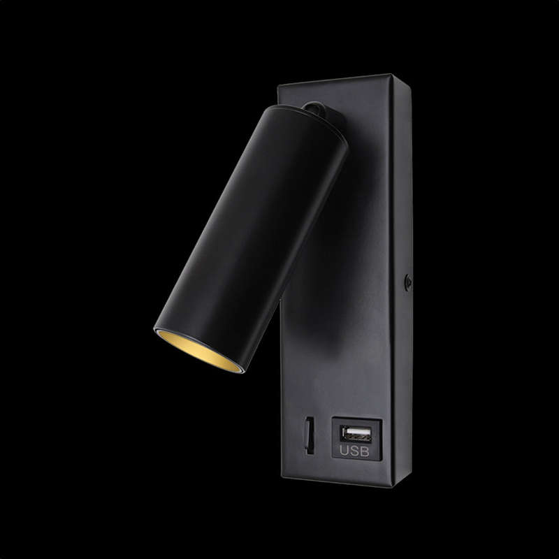 K. Light Reading Light with USB Port LED 3W 70lm 3000K