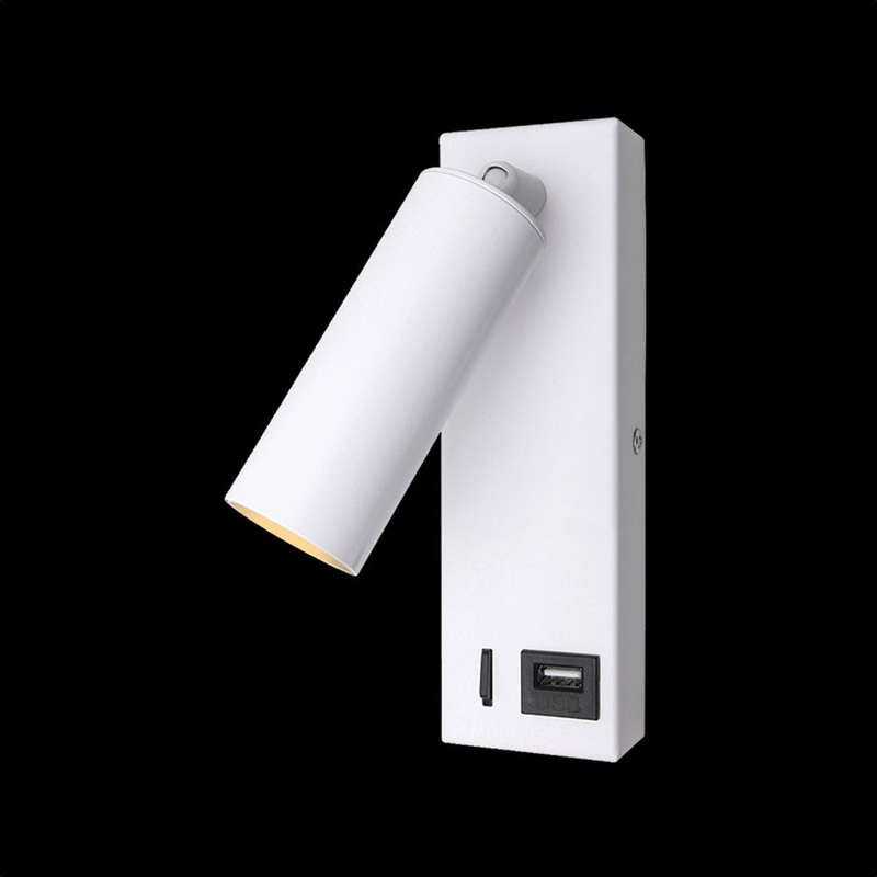 K. Light Reading Light with USB Port LED 3W 70lm 3000K
