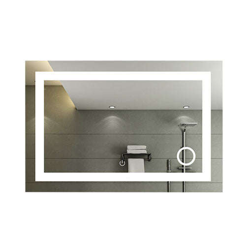 Bright Star Rectangular 22W LED Mirror with ON/Off Mirror Touch Switch
