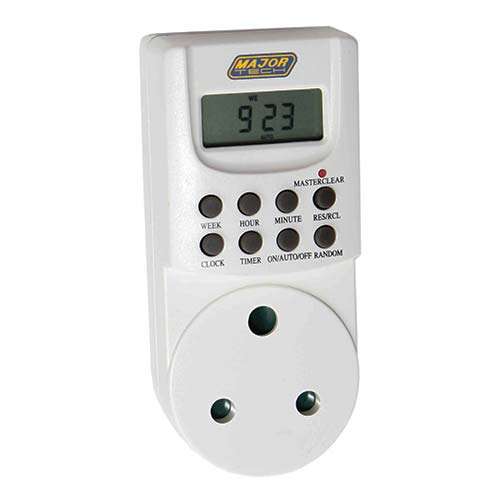 Major Tech 8 Setting Digital Programmable Timer