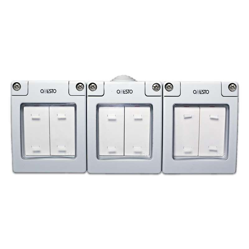 Onesto Matrix 6 Lever 1-Way Switch in Enclosure IP55