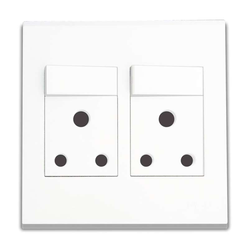 Onesto Matrix Monoblock Wall Socket 2 RSA 4 x 4
