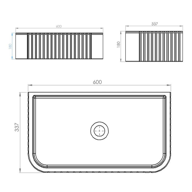 Magna Counter Top Vanity Basin