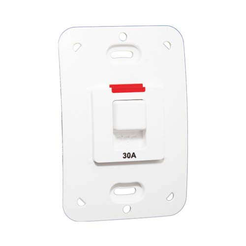 VETi 1 Isolator Switch with Indicator 2P 30A 4 x 2