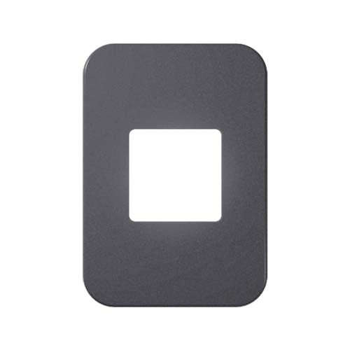 VETi 1 Wide Module Cover Plate 4 x 2 - White Trim