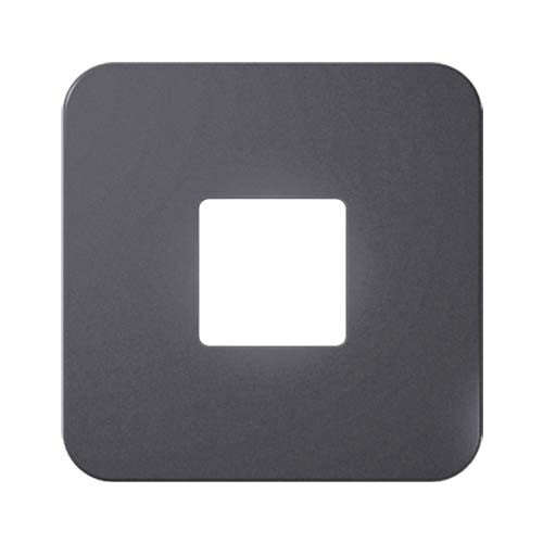 VETi 1 Wide Module Cover Plate 4 x 4 - White Trim