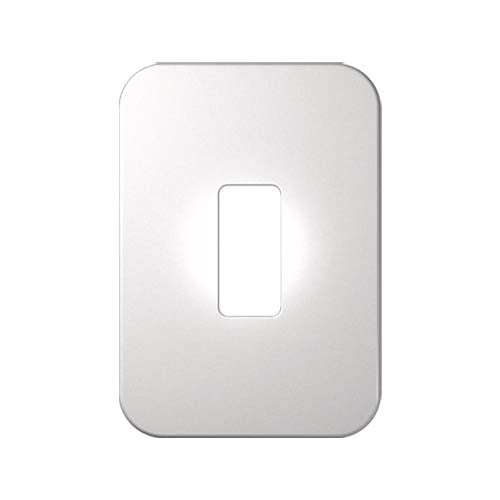 VETi 1 1 Vertical Module Cover Plate 4 x 2 - White Trim