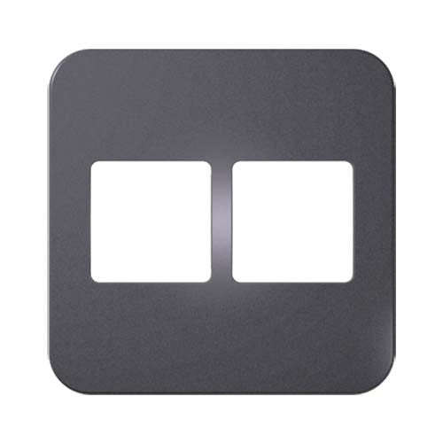 VETi 1 2 Wide Module Cover Plate 4 x 4 - White Trim