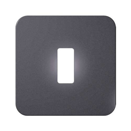 VETi 1 1 Module Cover Plate 4 x 4 - White Trim