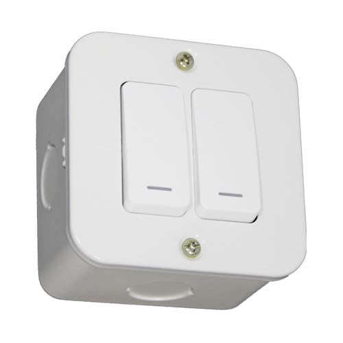 VETi Industrial 2 Lever-1 Way Switch