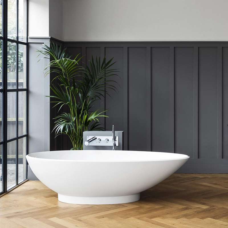 Victoria & Albert Napoli Bath - White