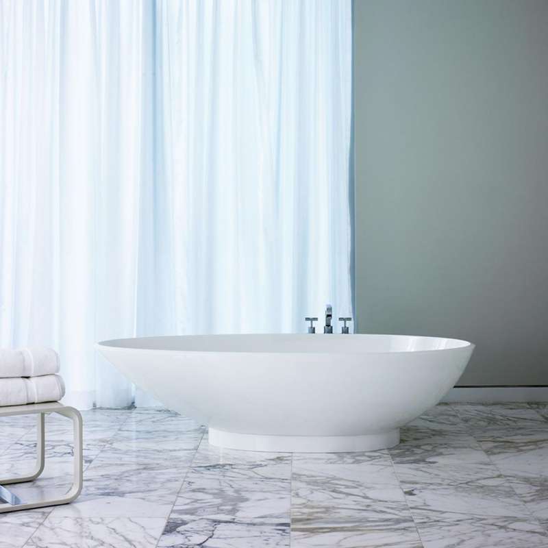 Victoria & Albert Napoli Bath - White