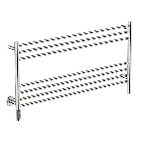 Bathroom Butler Natural 7 Bar Straight TDC Heated Towel Rail 1100mm