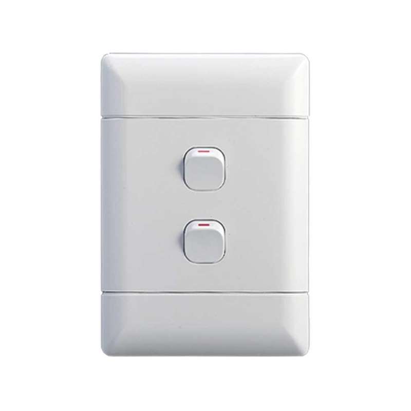 NEU 2 Lever 1-Way Switch 4 x 2